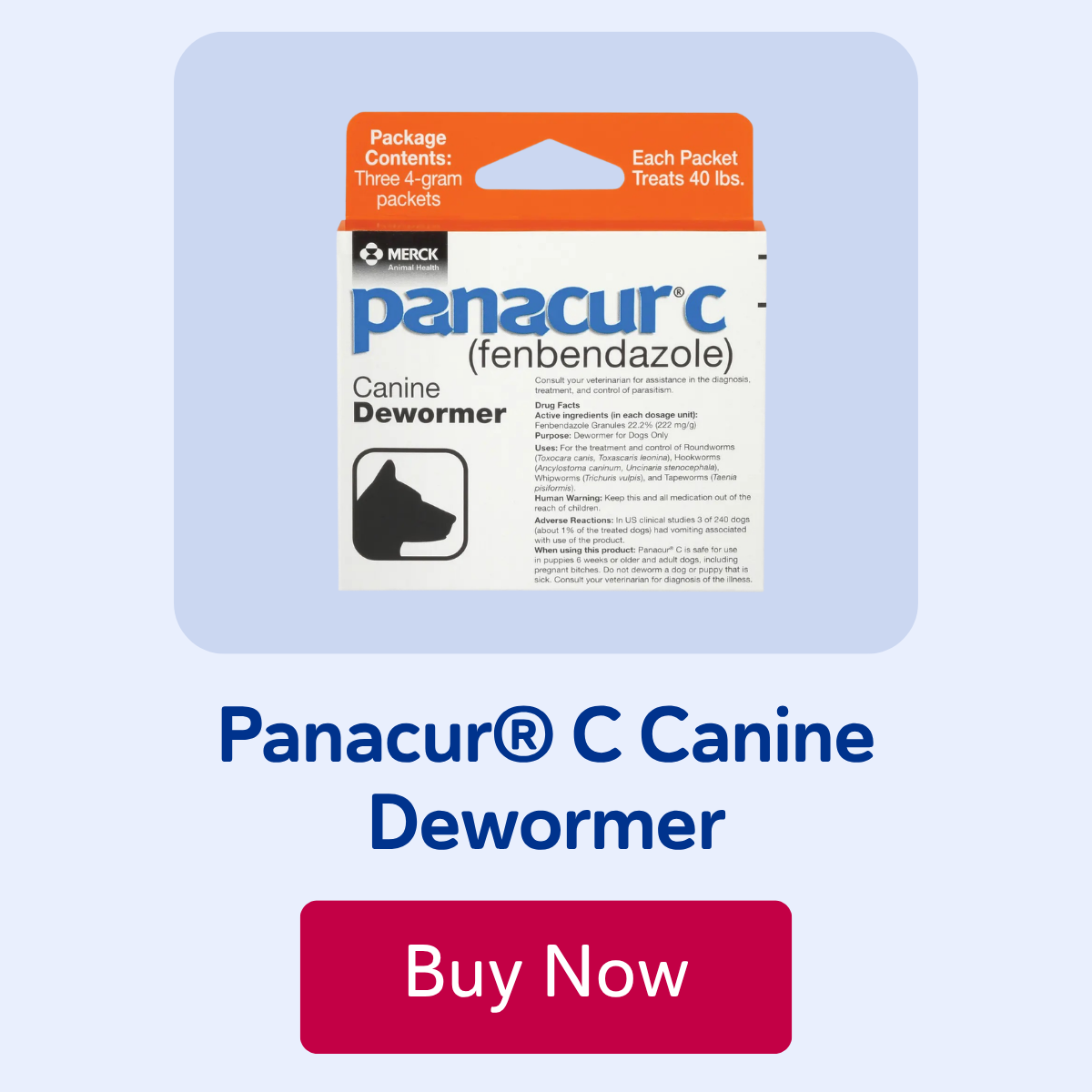 Panacur® C Canine Dewormer