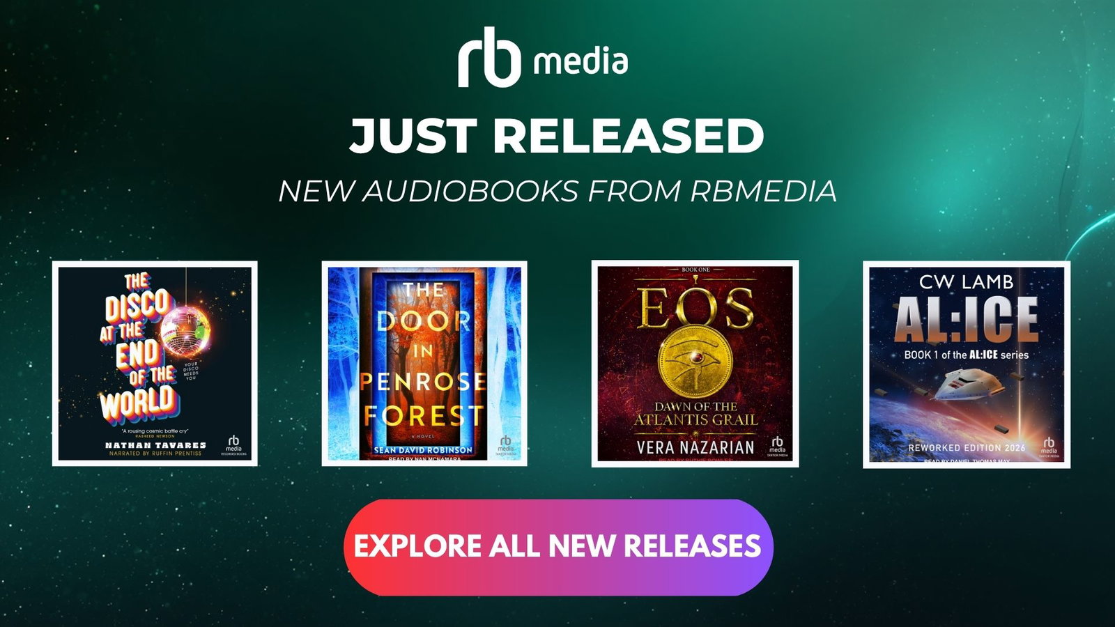 New Audiobooks from RBmedia!