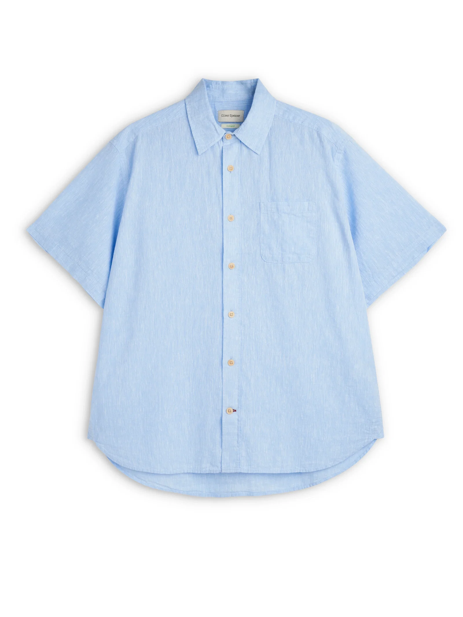 Image of Atlanta Short Sleeve Shirt (Loose Fit) Perkins Blue