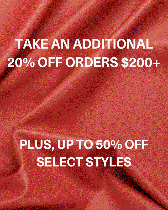 Summer Sale: last day to save up to 50% off + 20% off orders $200+