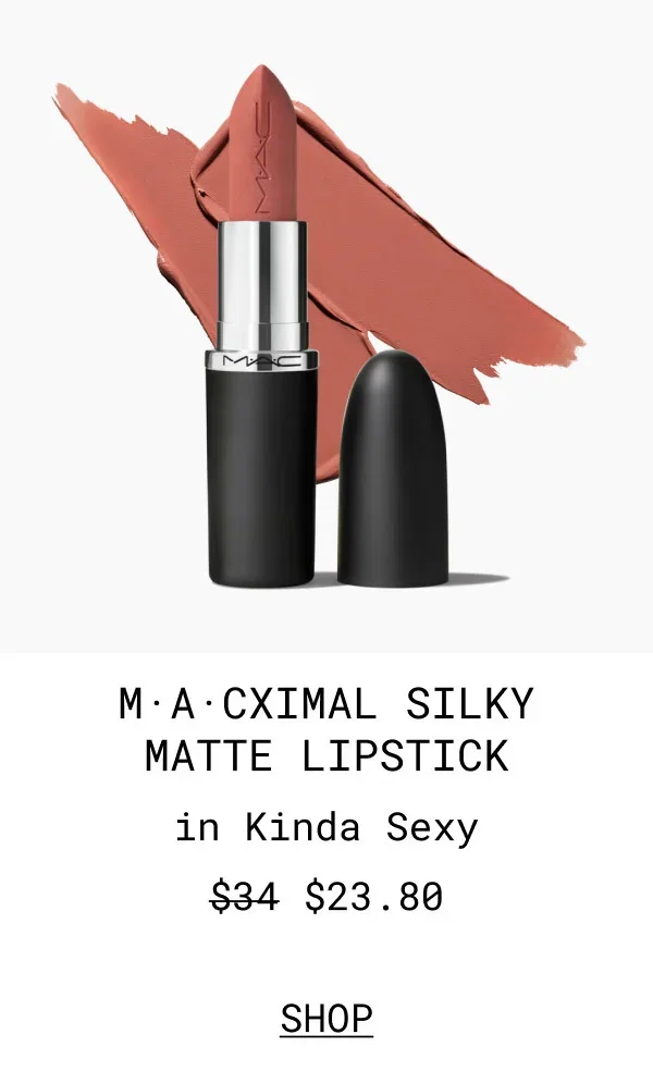M·A·C | M·A·CXIMAL SILKY MATTE LIPSTICK | in Kinda Sexy | $23.80 | SHOP