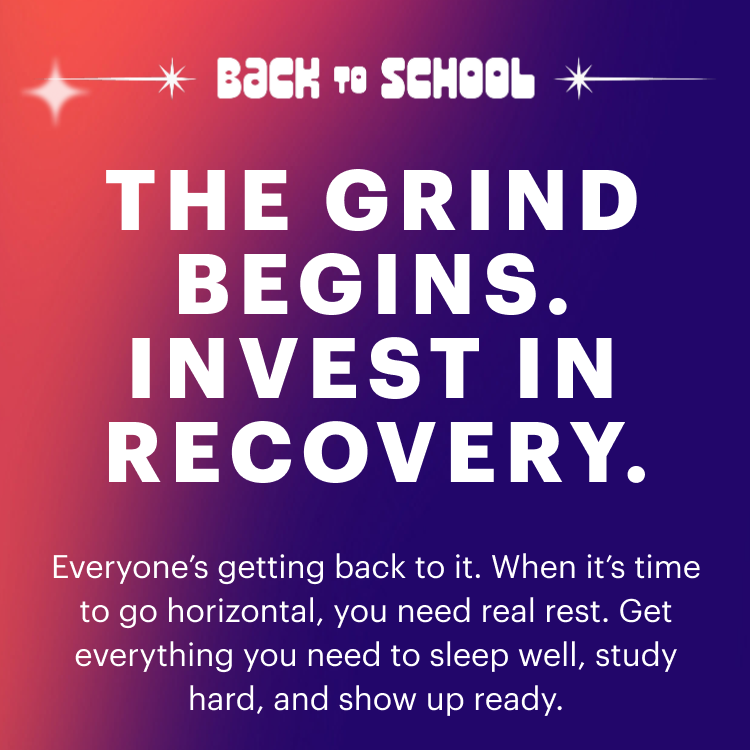 The grind begins. Invest in recovery.