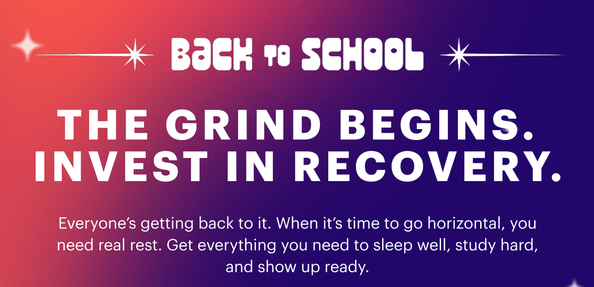 The grind begins. Invest in recovery.