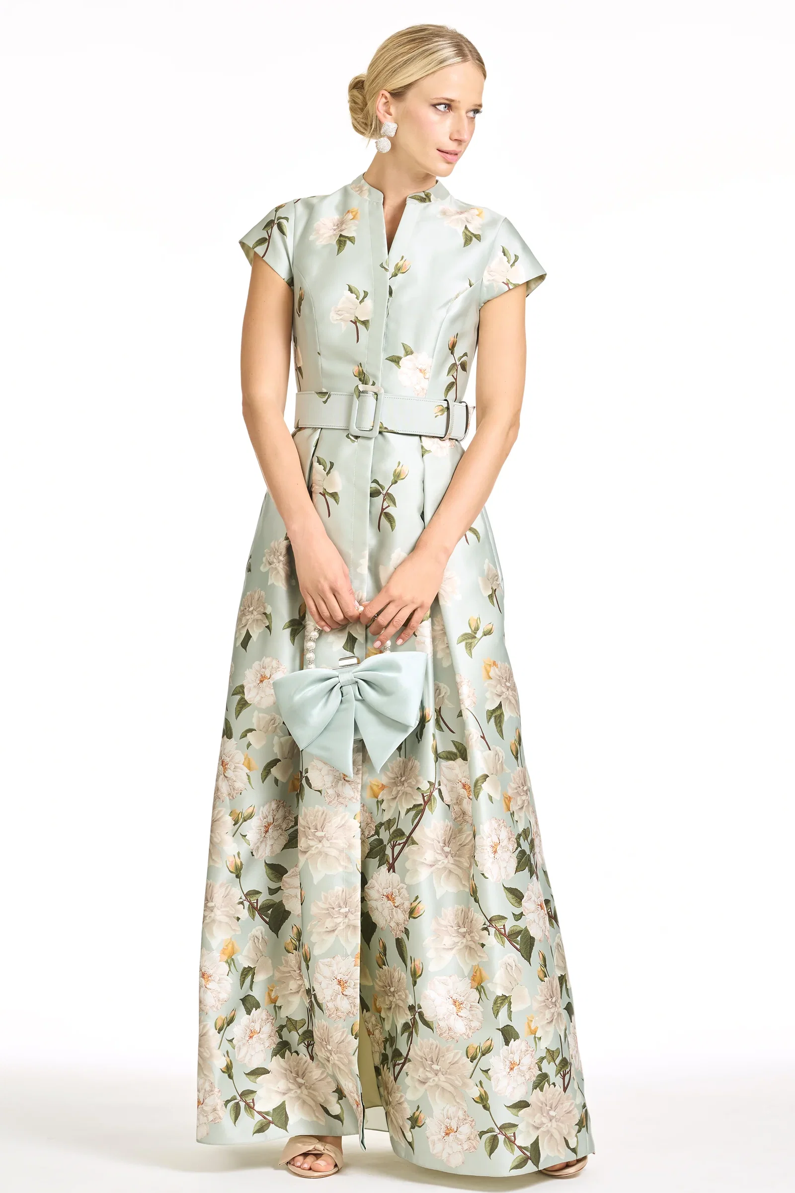 Image of MARTA GOWN - CELADON SWEETBRIAR DEGRADE
