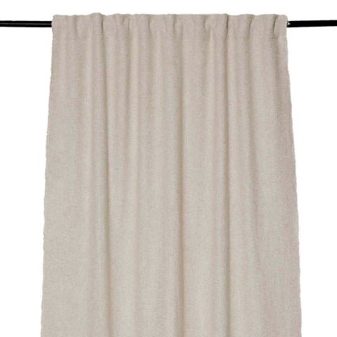 Rideau California en lin Haomy Ruflette et Passe-Tringle 130×280 cm - 9 couleurs