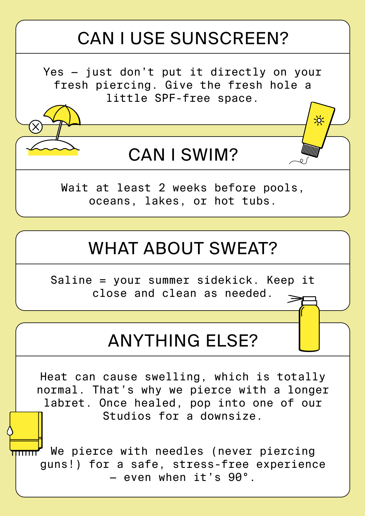 COMMON FAQS