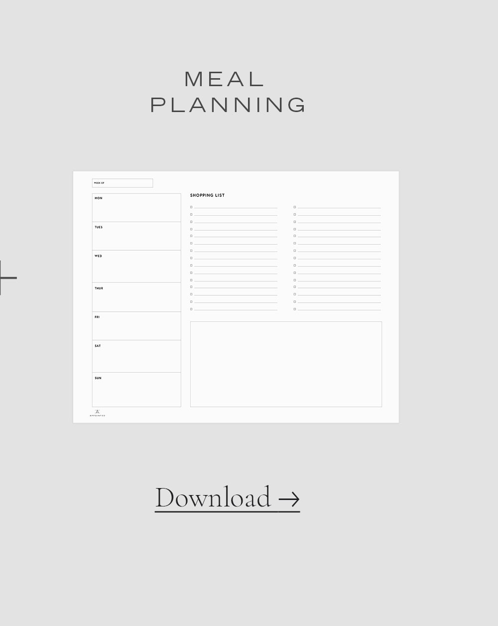 Meal Planning
