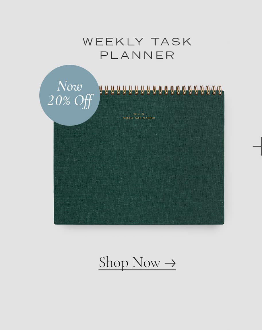 Weekly Task Planner 20% Off