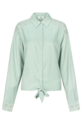 LIVIA BLOUSE 26ZOC01 773 WILLOW GREEN