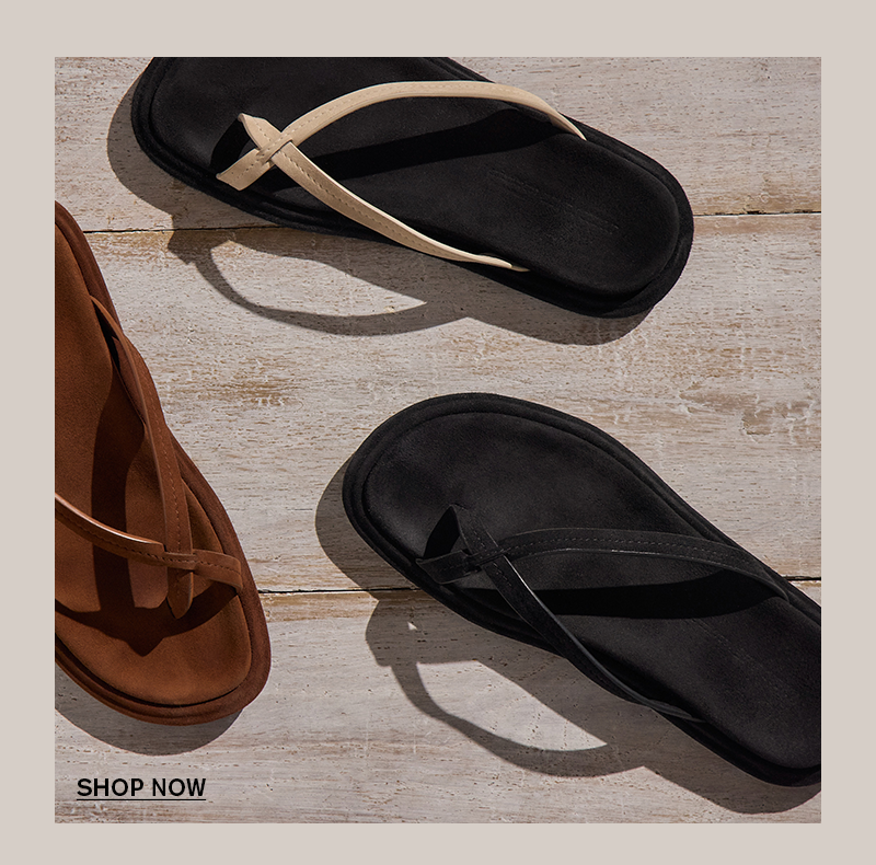 WOMEN'S SUEDE CROSS THONG SANDAL
