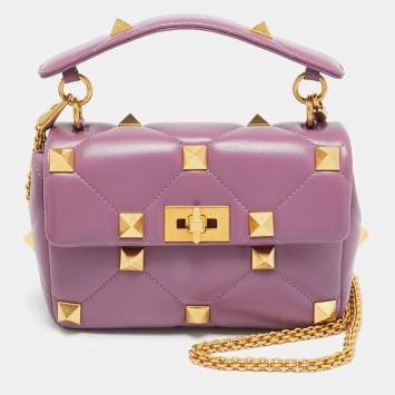 Roman Stud Medium Lilac Quilte