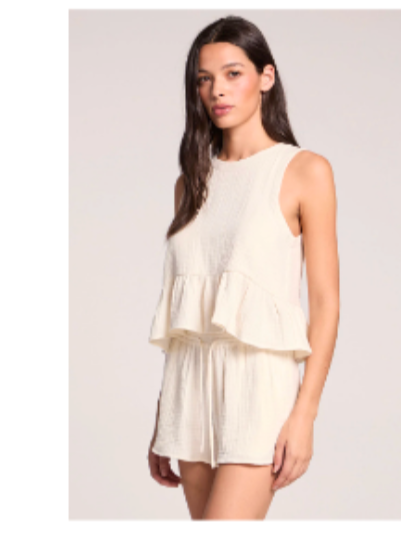 Coconut Milk Liberty Tank
