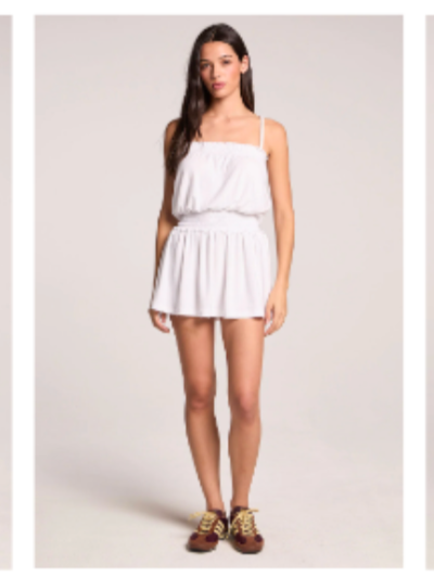 Angeline White Mini Dress