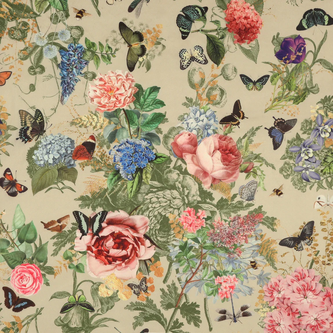Carrie Neely Paradise Velvet Fabric