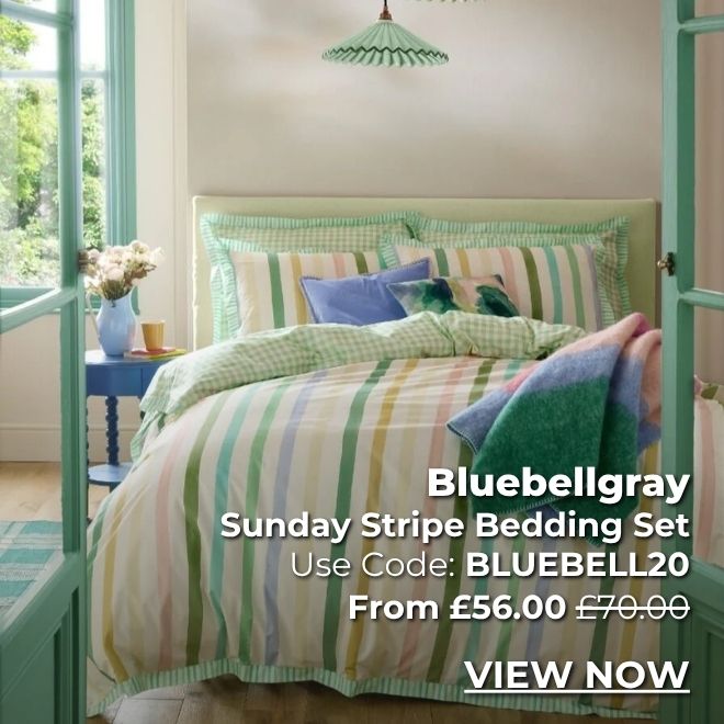 Bluebellgray Sunday Stripe Bedding Set