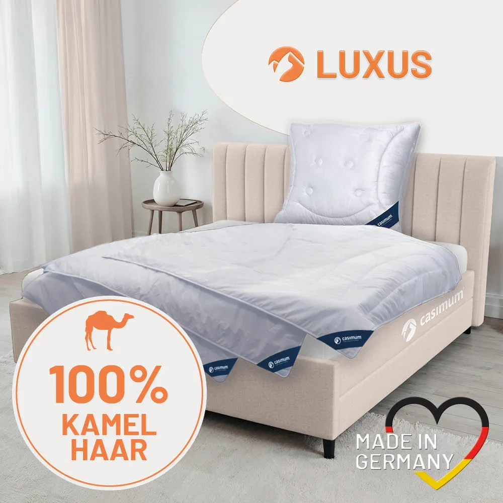 Image of Kamelhaardecke »LUXUS« – 100% Kamelhaar