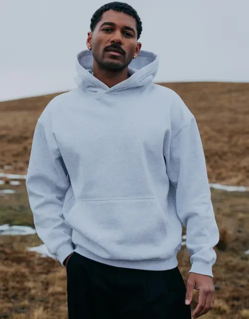 Oversized Heavyweight Plain Hoodie