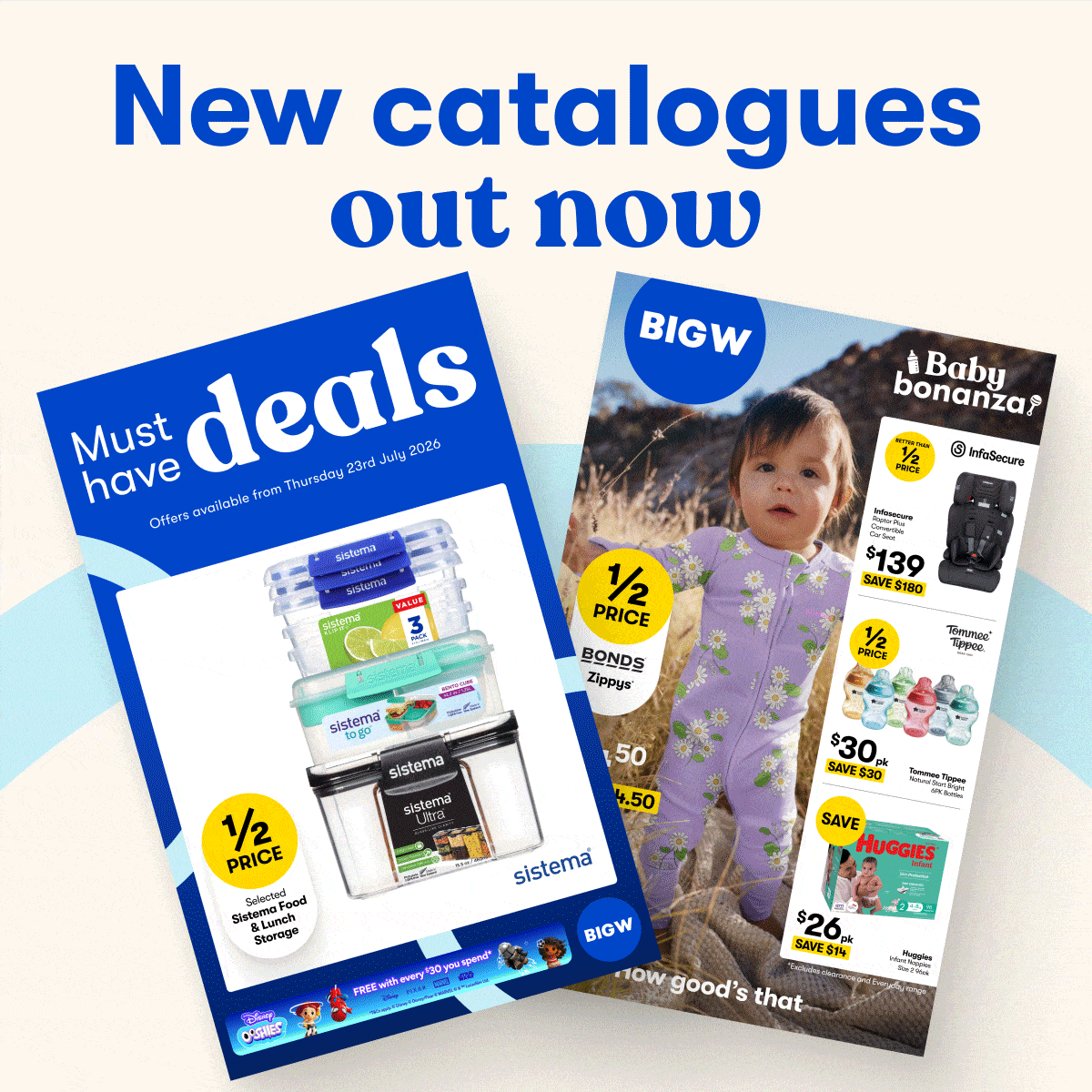 New catalogues out now