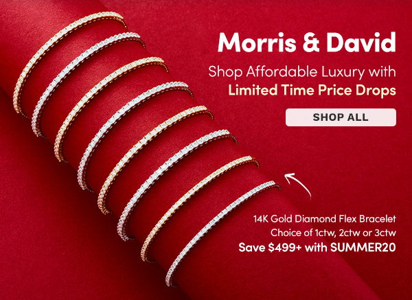 Morris & David | Shop Affordable Luxury with Limited Time Price Drops