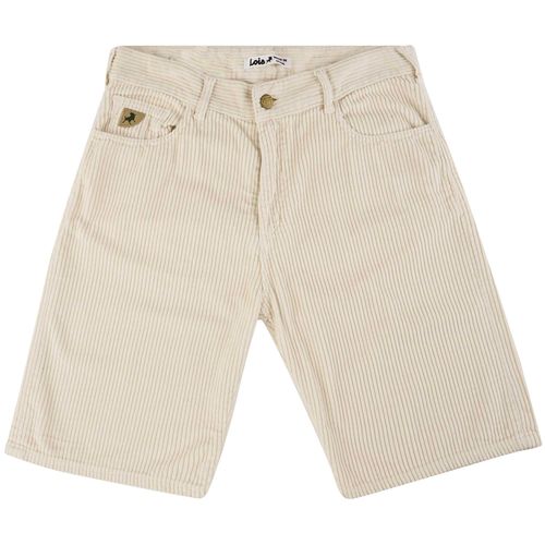 Lois Jeans Pepe Jumbo Corduroy Shorts - Ecru