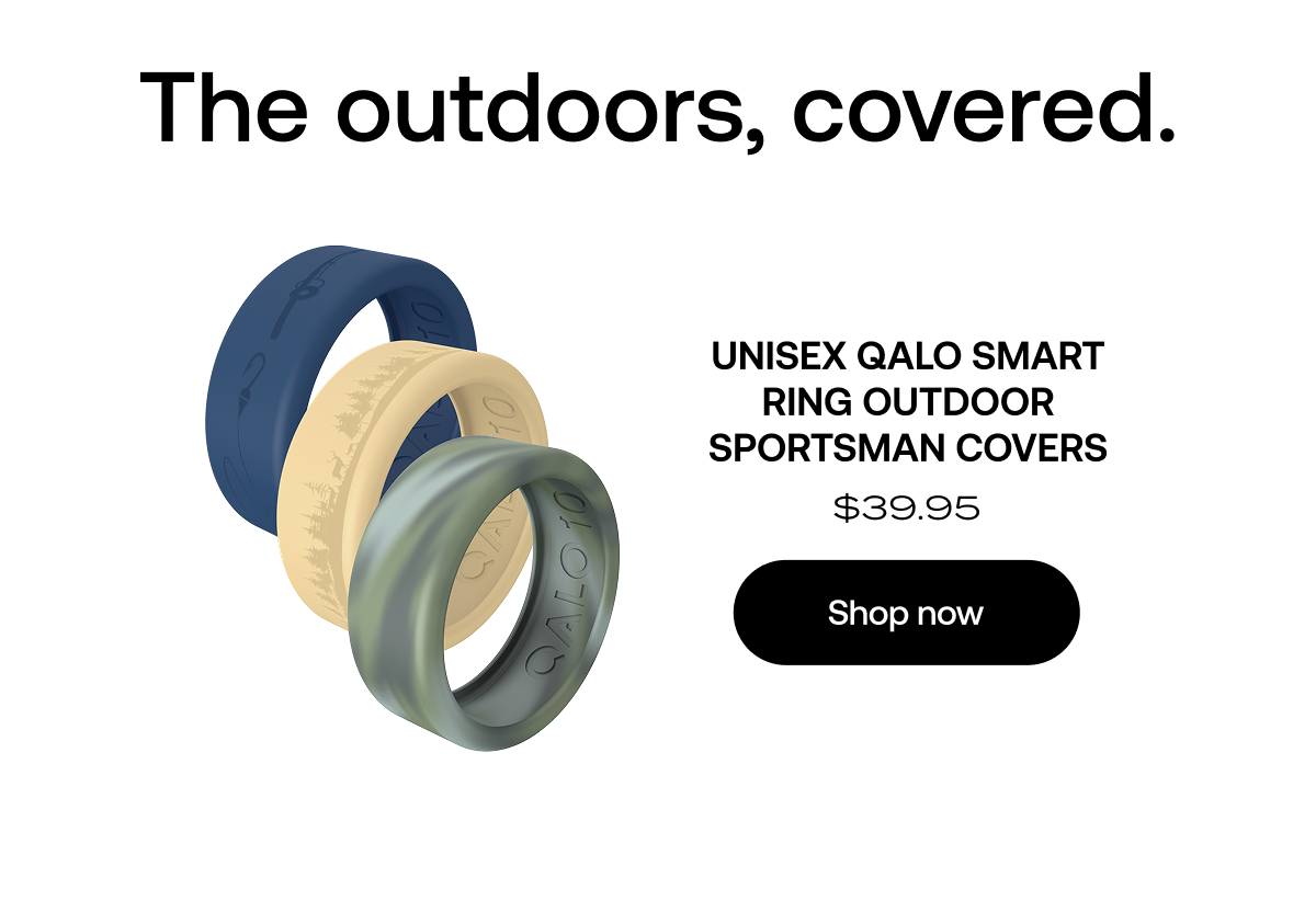 Shop Unisex Qalo Smart Ring Outdoor Sportsman Covers