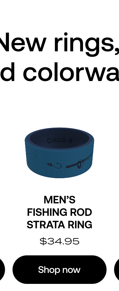 Men's Fishing Rod Strata Ring