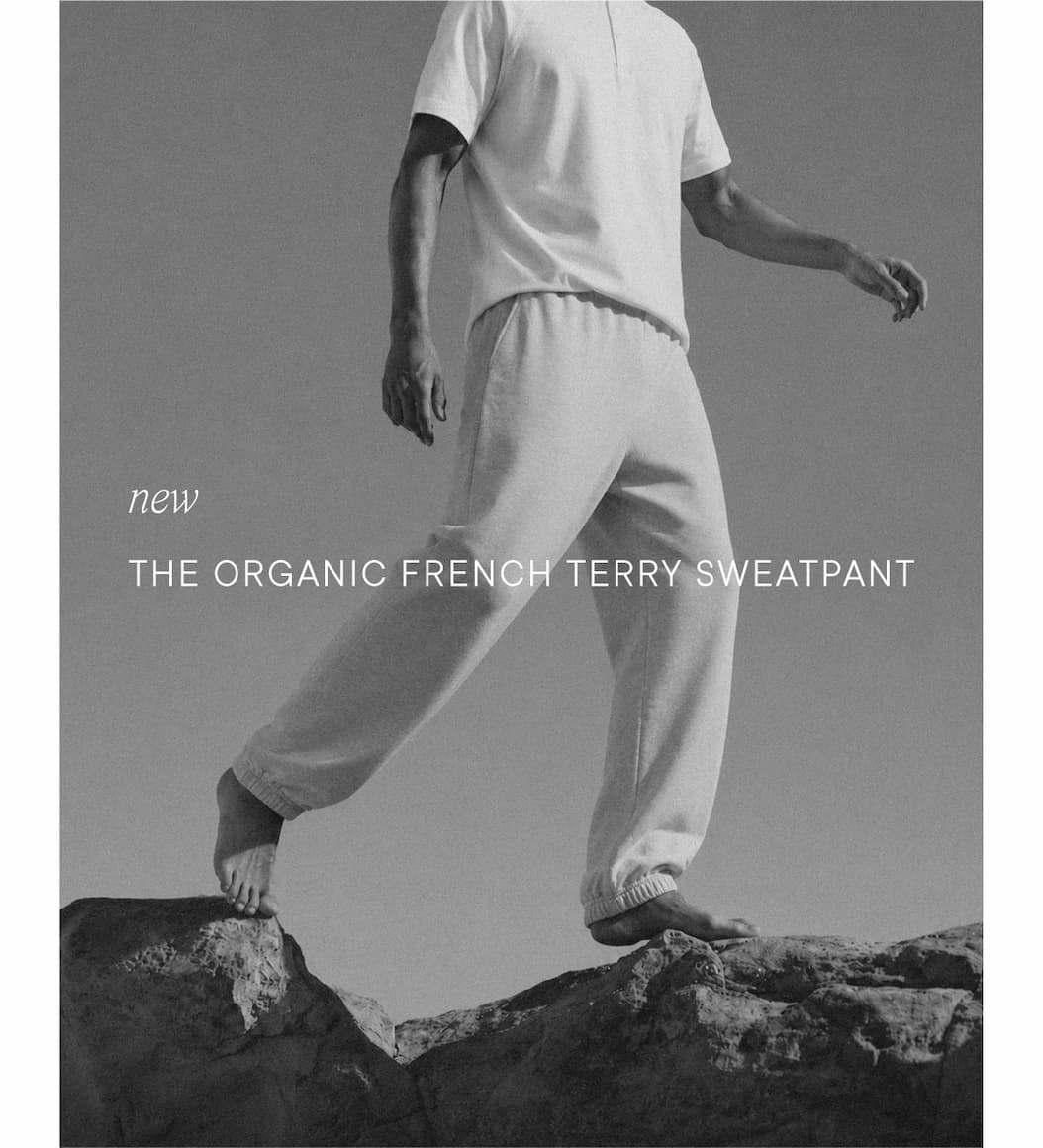 Shop Ecologyst The Organic French Terry Sweatpant