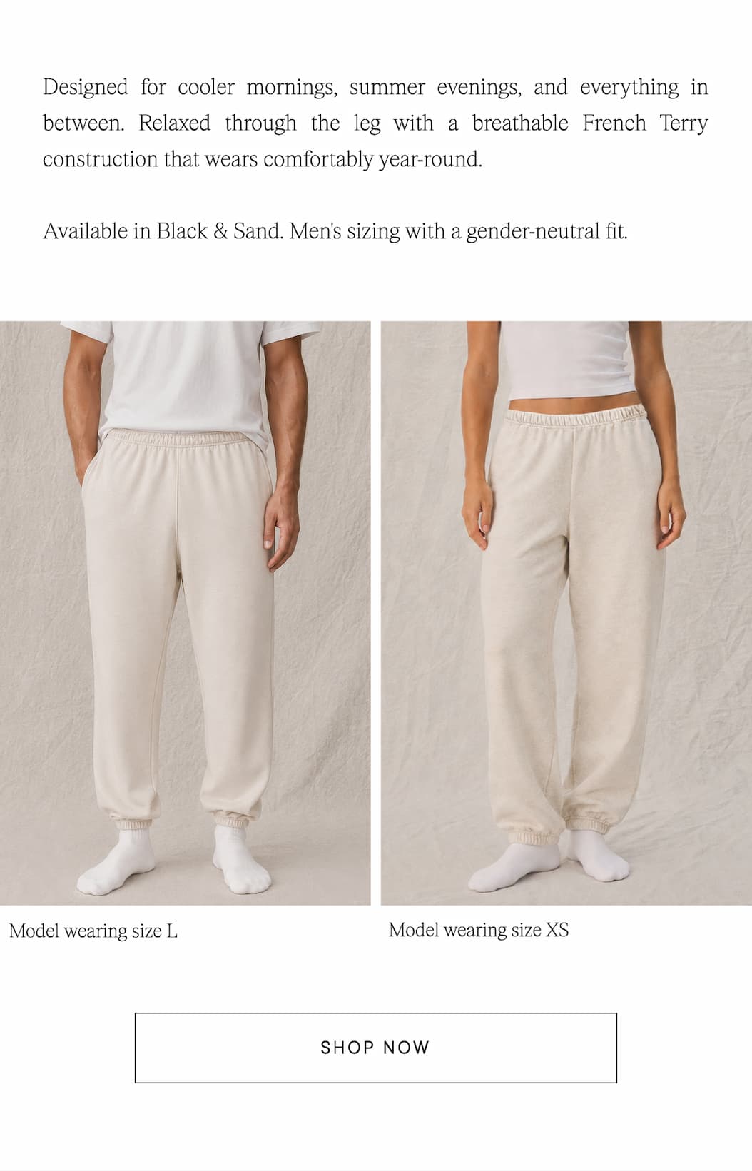 Shop Ecologyst The Organic French Terry Sweatpant