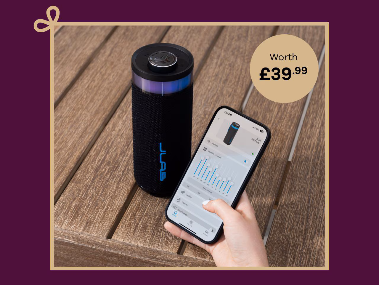 FREE JLab bluetooth speaker