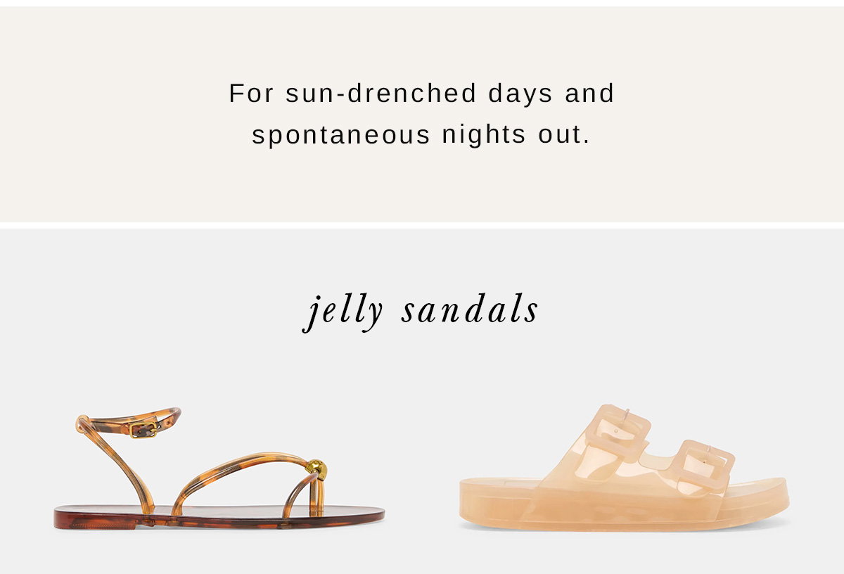 Jelly sandals