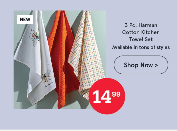 Harman Combo Cotton Kitchen Towels