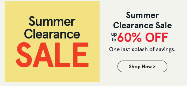 Summer Clearance