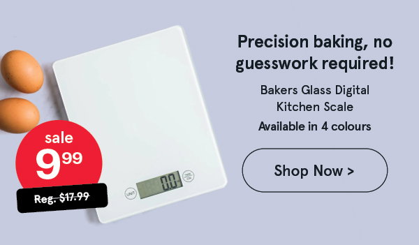 KSP Bakers Glass Digital Kitchen Scale