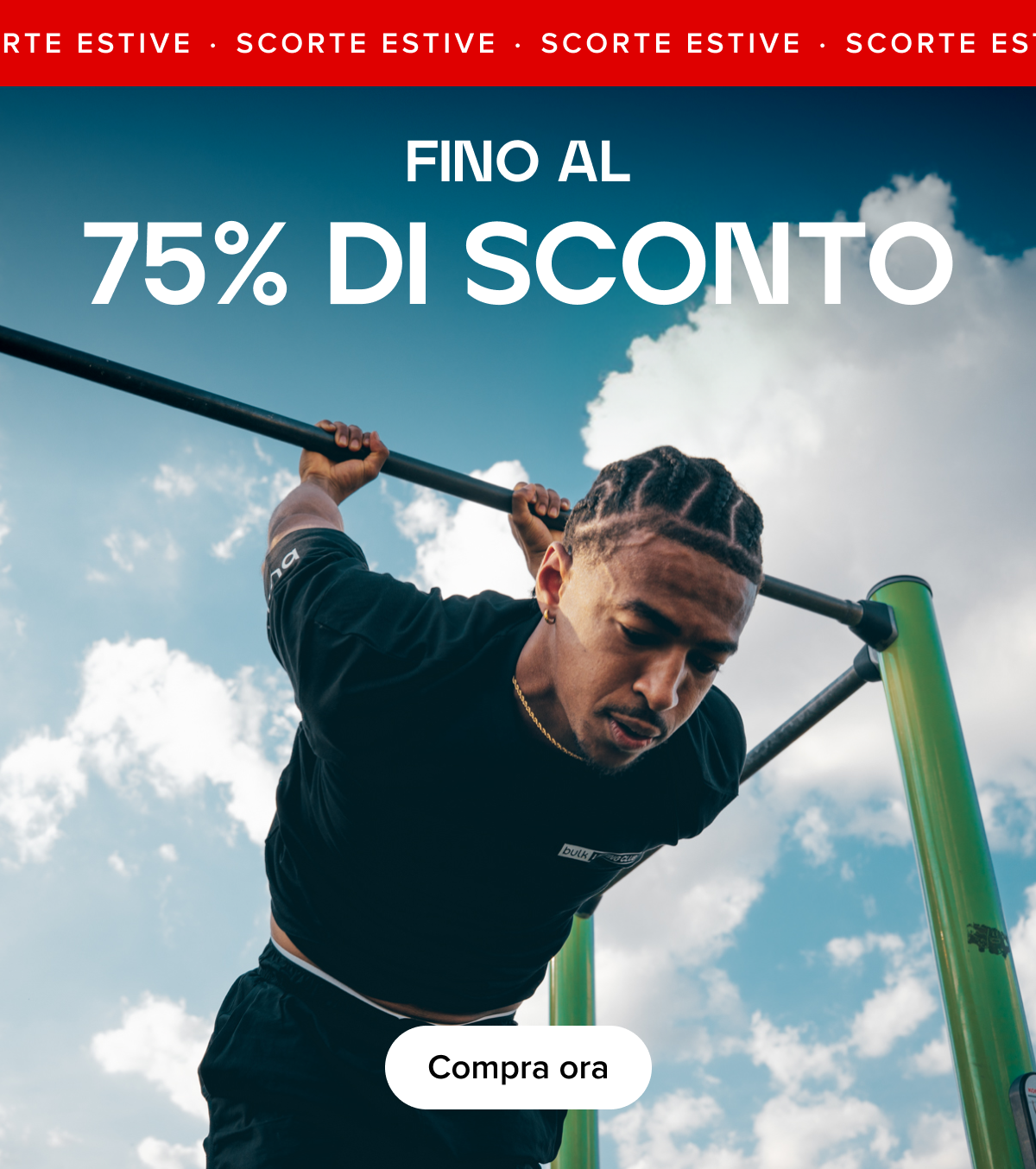 FINO AL 80% DI SCONTO