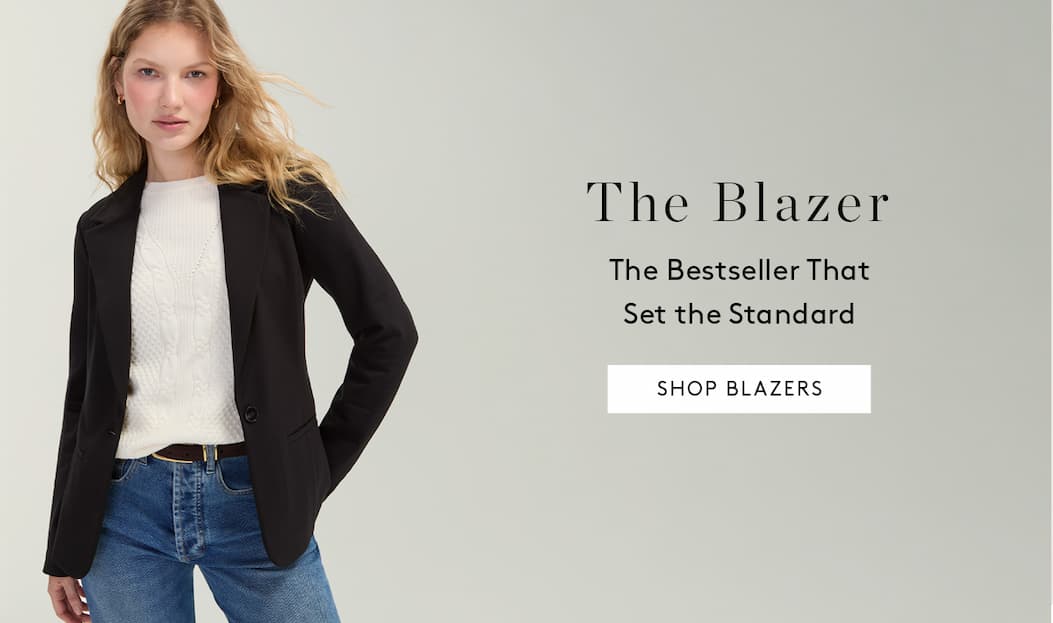 The Blazer. The Bestseller that set the Standard. Shop Blazers