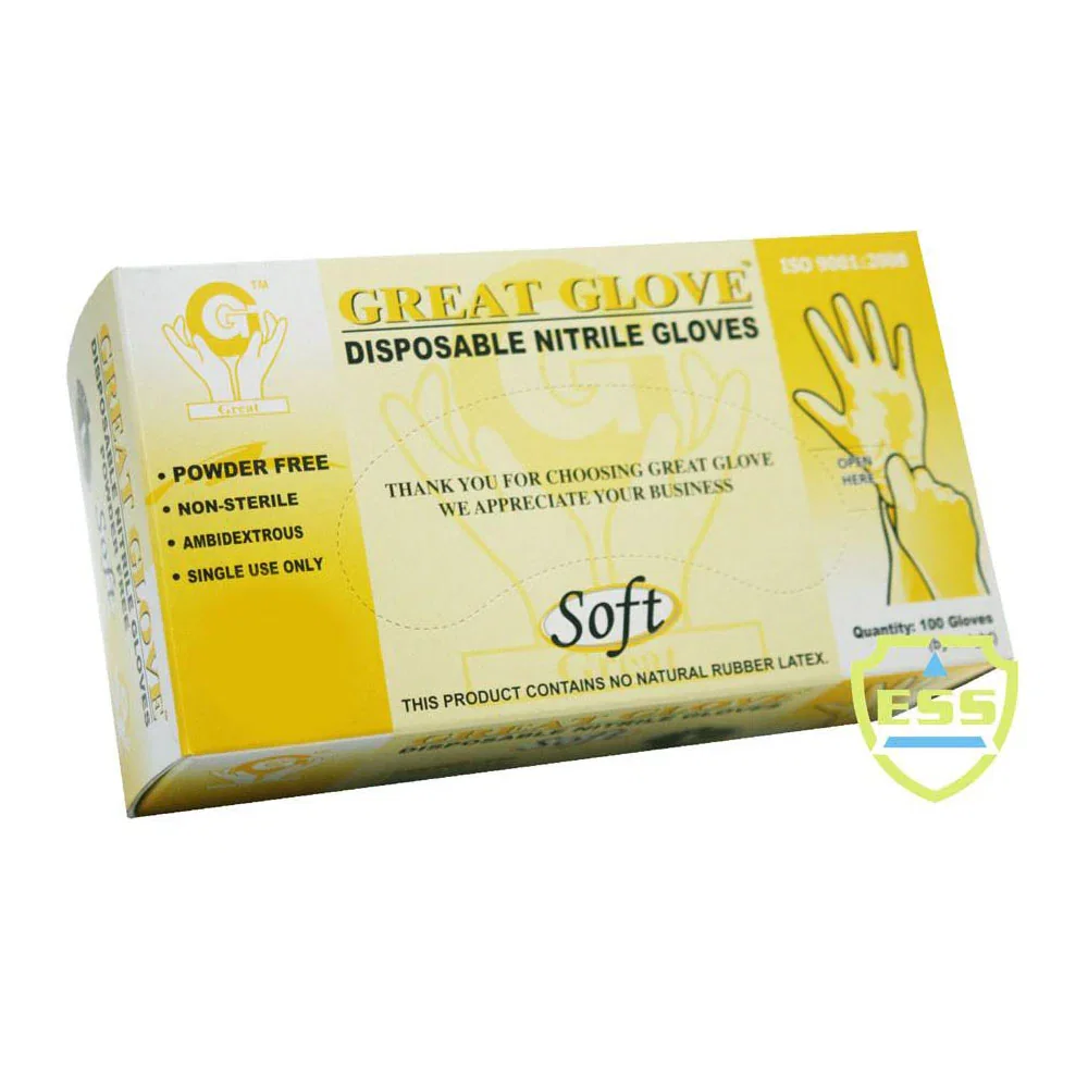 Image of Great Glove - Soft Nitrile Powder-free Gloves - Box
