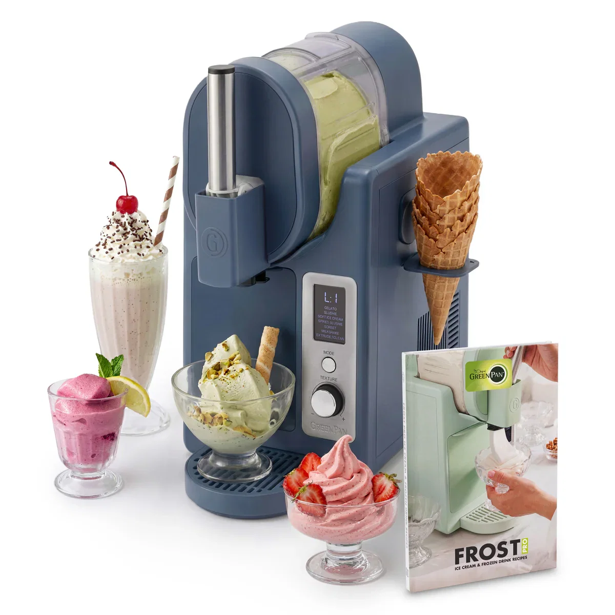 Image of Frost Pro 16-in-1 Ice Cream, Gelato & Frozen Drink Maker | Berry
