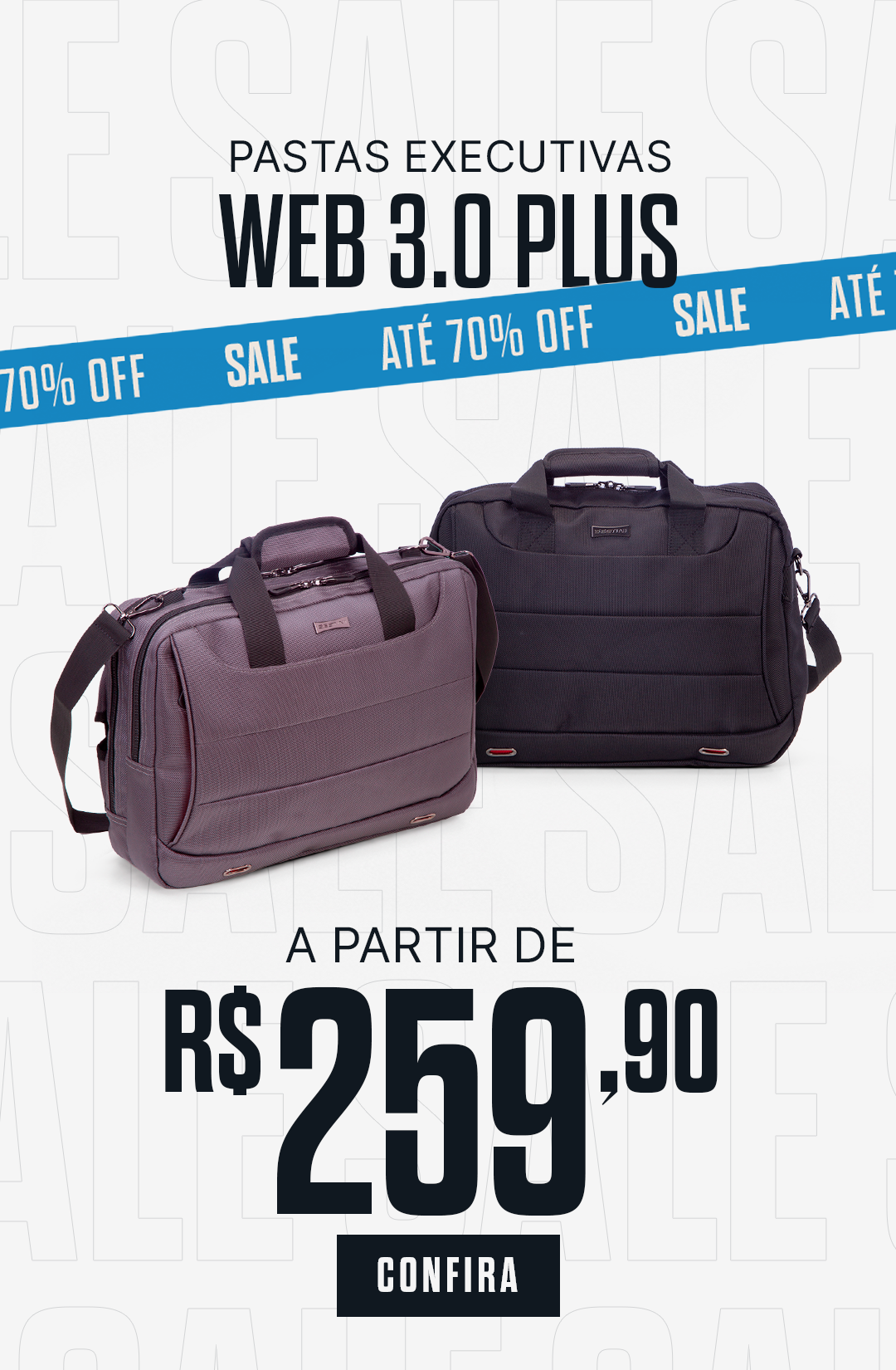Pastas Executivas WEB 3.0 Plus a partir de R$ 252,10 no PIX
