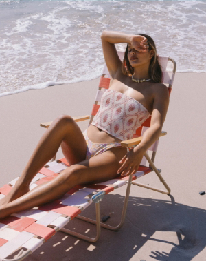Keep It Simple Shell Ya Later Tube Top - smocked, fitted bodice that hugs without feeling tight and a cropped cut