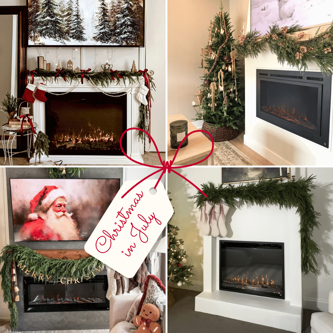 Touchstone Electric Fireplace Holiday Photo Gallery