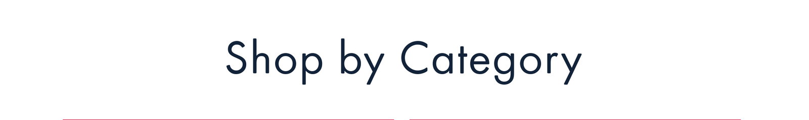 Shop by Category