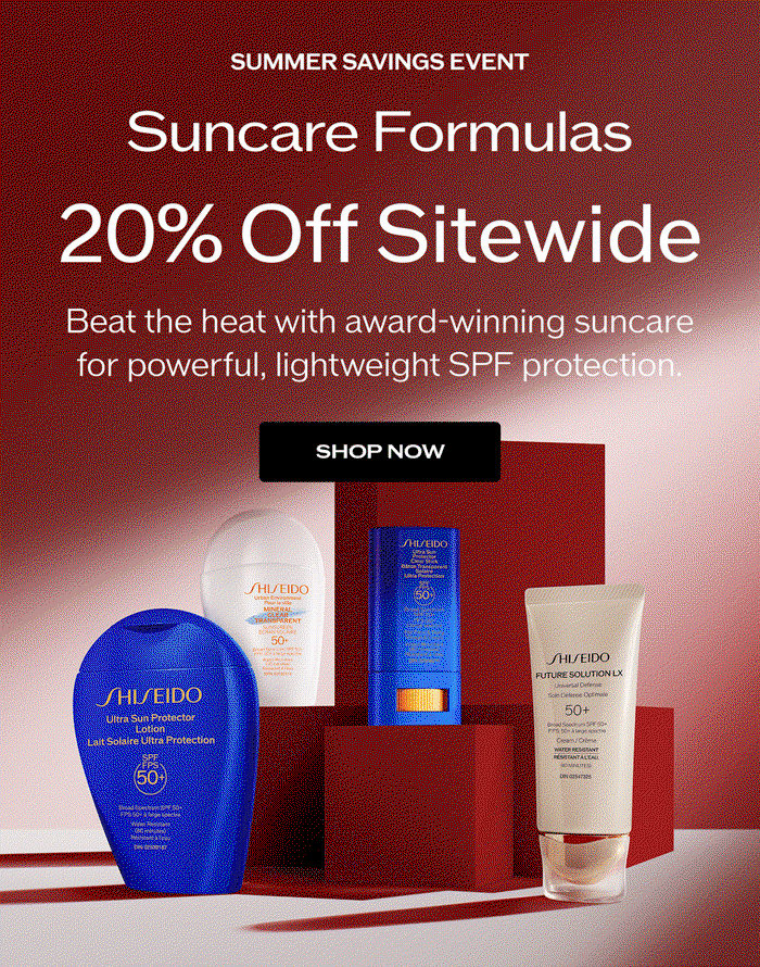 Summer Saving Event. Beat the heat with award-winning suncare for powerful, lightweight SPF protection.