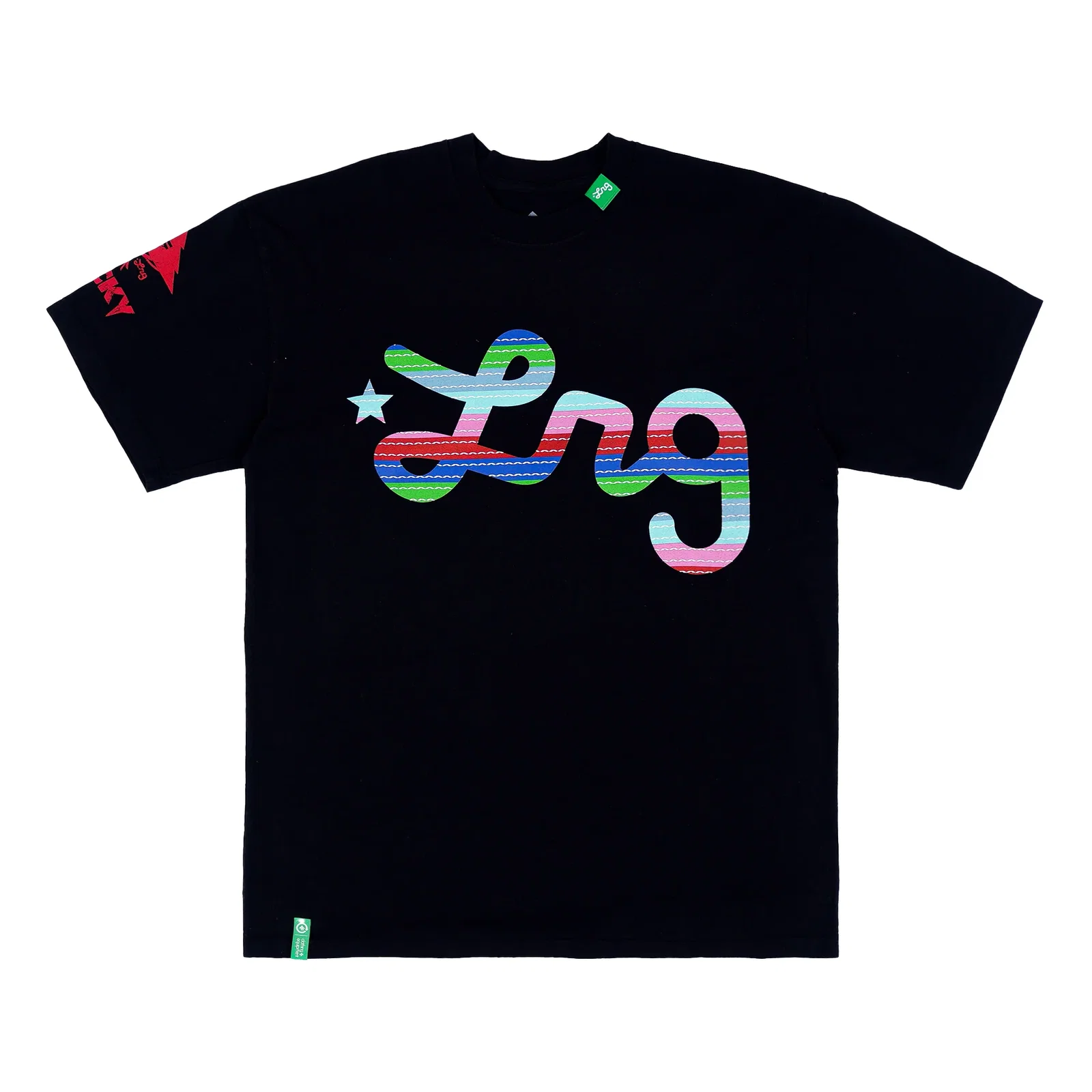 Image of WANNA PLAY SCRIPT SS TEE - BLACK