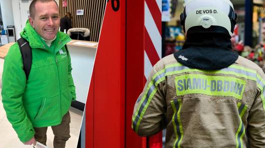 Veel te weinig volk op nationale feestdag, en dus haalt politie stakende brandweermannen zelfs uit hun tuin: “Risico is anders veel te hoog”