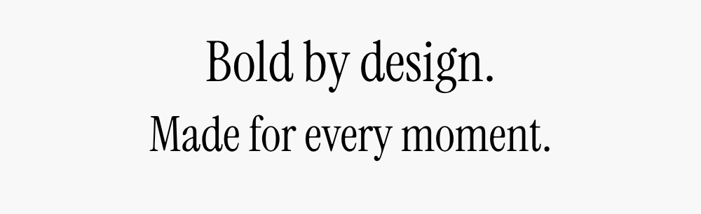 bold by design