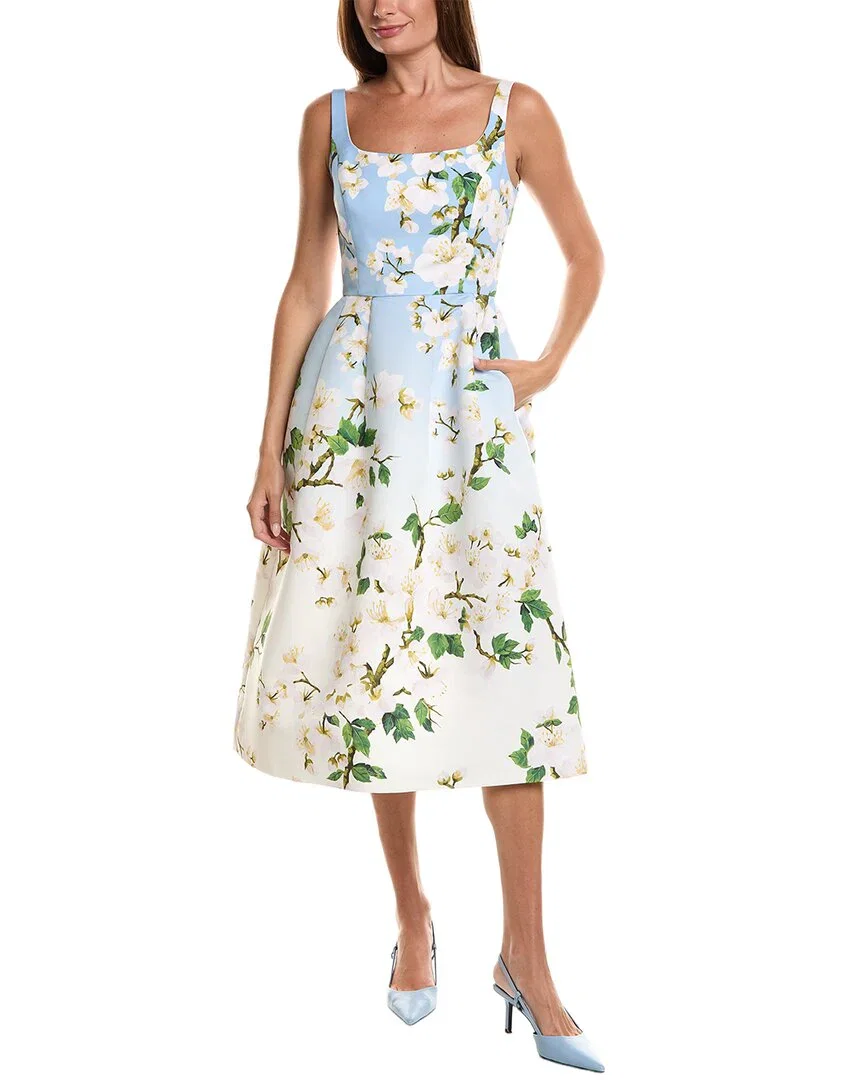 Image of Oscar De La Renta Cherry Blossom Dress