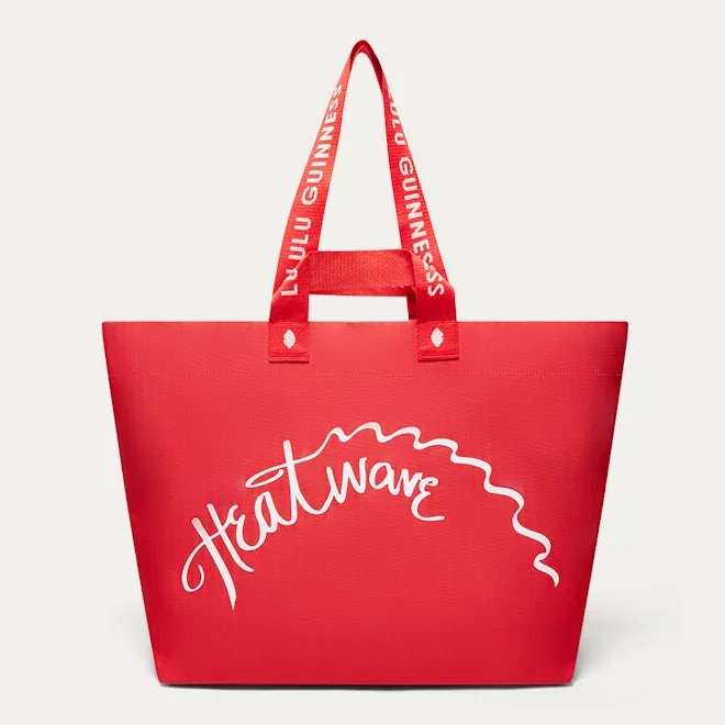 LULU RED HEATWAVE TOTE