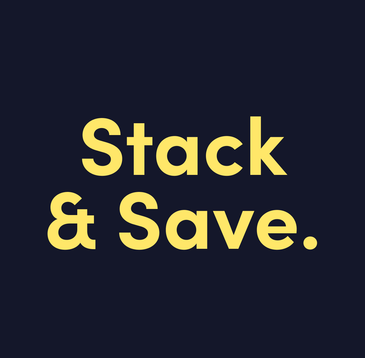 30% off summer sale + Stack and Save