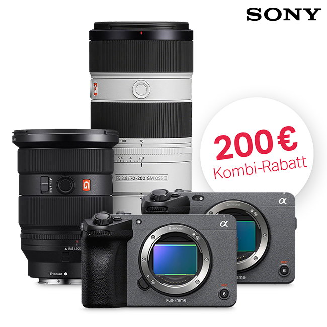 Sony Video-Aktion: 200 € Kombi-Rabatt