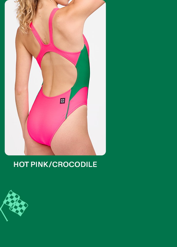 Hot Pink / Crocodile Amelie
